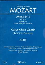 Messe c-Moll KV427 - Chorstimme Alt : -Wolfgang Amadeus Mozart