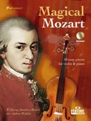 Magical Mozart (+CD) : 18 easy -Wolfgang Amadeus Mozart