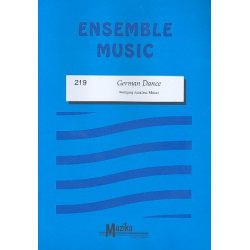 German Dance KV605 : for flexible ensemble -Wolfgang Amadeus Mozart