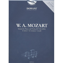 Sonate e-Moll KV 304 für Violine und Klavier -Wolfgang Amadeus Mozart / Arr.Herbert Scherz