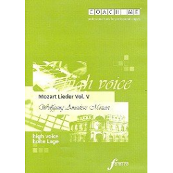 Lieder Band 5 : Playalong-CD -Wolfgang Amadeus Mozart