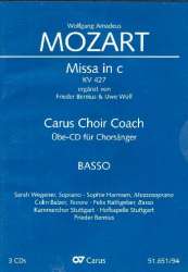 Messe c-Moll KV427 - Chorstimme Bass : -Wolfgang Amadeus Mozart