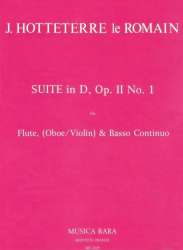 Suite in D-dur op. 2 Nr. 1 -Jacques Martin Hotteterre / Arr.Charles W. Smith