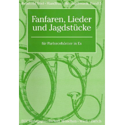 Handbuch der Jagdmusik, Band 5 - Fanfaren, Lieder und Jagdstücke -Reinhold Stief