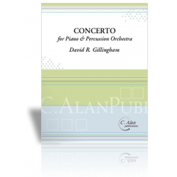 Concerto for Piano and Percussion Orchestra -David R. Gillingham