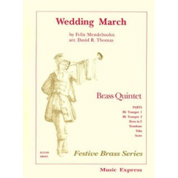 Hochzeitsmarsch -Felix Mendelssohn-Bartholdy / Arr.David R. Thomas