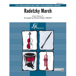 Radetzky March (f/o) -Johann Strauß / Strauss (Vater) / Arr.Richard Meyer