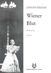 Wiener Blut - Klavierauszug (dt) -Johann Strauß / Strauss (Sohn)