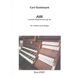 Air aus dem Violinkonzert op.28 - - Carl Goldmark