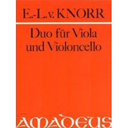 Duo - für Viola und Violoncello -Ernst-Lothar von Knorr