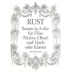Sonate in A-Dur - für Floete -Friedrich Wilhelm Rust