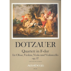 Quartett F-Dur op.37 - für Oboe, Violine, -Justus Johann Friedrich Dotzauer