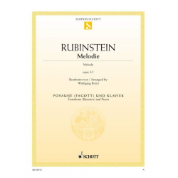 Melodie opus 3/1 -Anton Rubinstein / Arr.Wolfgang Birtel