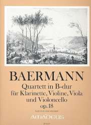 Quartett in B-Dur op.18 - -Heinrich Joseph Baermann
