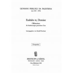Exaltabo te Domine - Giovanni da Palestrina
