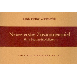 neues erstes zusammenspiel : -Linde Höffer von Winterfeld