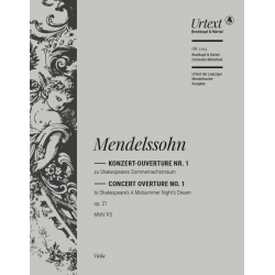 Konzert-Ouverture Nr.1 zu -Felix Mendelssohn-Bartholdy