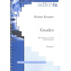Gaudeo op.33 - -Raimo Kangro