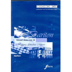 Mozart-Arien vol.3 (Bariton) : -Wolfgang Amadeus Mozart
