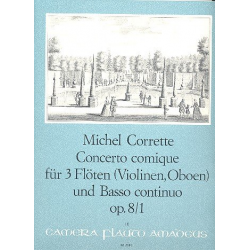 Concerto comique B-Dur op.8,1 - -Michel Corrette