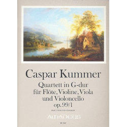 Quartett G-Dur op.99,1 - für -Caspar Kummer