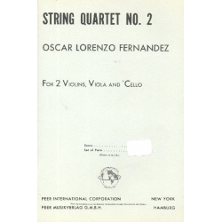 String Quartet no.2 -Oscar Lorenzo Fernandez