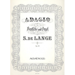 Adagio op.59 - für Viola und Orgel - Samuel de Lange