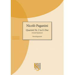 Quartett Nr. 2 in E-Dur (1815) -Niccolo Paganini