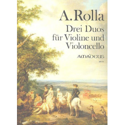3 Duos - für Violine und Violoncello -Alessandro Rolla