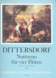 Notturno - für 4 Flöten -Carl Ditters von Dittersdorf