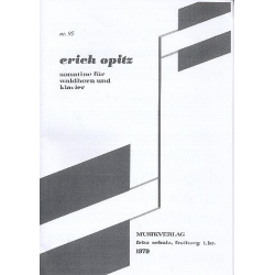 Sonatine - für Waldhorn und Klavier -Erich Opitz