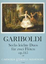 6 leichte Duos op.145 - -Giuseppe Gariboldi