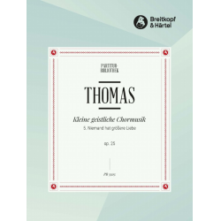 Kleine geistliche Chormusik WK 25 Nr. 5 -Kurt Thomas
