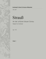 AN DER SCHOENEN BLAUEN DONAU : WAL- -Johann Strauß / Strauss (Sohn)