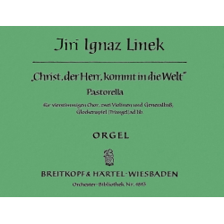 CHRIST DER HERR KOMMT IN DIE WELT : -Jiri Ignaz Linek