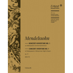 Konzert-Ouverture Nr.1 zu -Felix Mendelssohn-Bartholdy