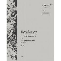 Sinfonie C-Dur Nr.8 op.93 : -Ludwig van Beethoven