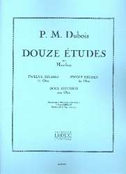 12 ETUDES : POUR HAUTBOIS -Pierre Max Dubois