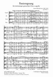 Passionsgesang op.90,1 : -Arnold Ludwig Mendelssohn
