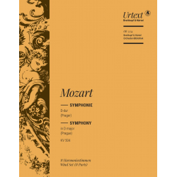 SINFONIE D-DUR NR.38 KV504 : -Wolfgang Amadeus Mozart