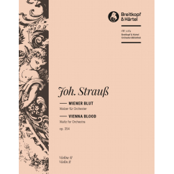 Strauss, Johann : Wiener Blut op. 354 -Johann Strauß / Strauss (Sohn)