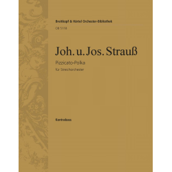 PIZZICATO-POLKA : FUER -Johann und Josef Strauss
