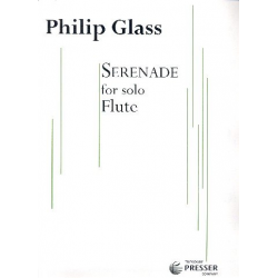 Serenade : for solo flute -Philip Glass
