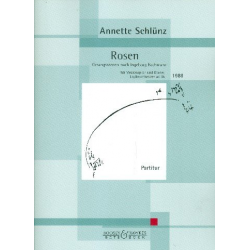 Rosen - Gesangsszenen nach Ingeborg Bachmann für Mezzospran und Klavier -Annette Schlünz
