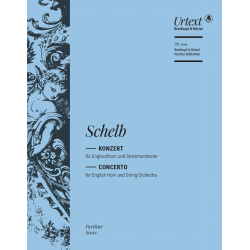 Konzert für Englischhorn und Streichorchester -Josef Schelb