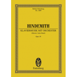 Klaviermusik (linke Hand) mit -Paul Hindemith