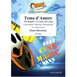 Tema d'Amore  from The Burglars / Le Casse / Le Coup -Ennio Morricone / Arr.Michal Worek