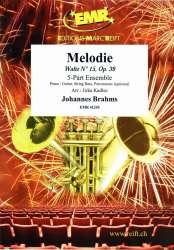 Melodie  Waltz N° 15, op. 39 -Johannes Brahms