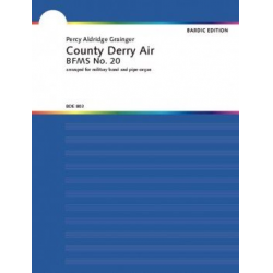 County Derry Air -Percy Aldridge Grainger