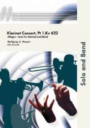 Concerto for Clarinet, Part 1, KV 622 -Wolfgang Amadeus Mozart / Arr.Otto Zurmühle